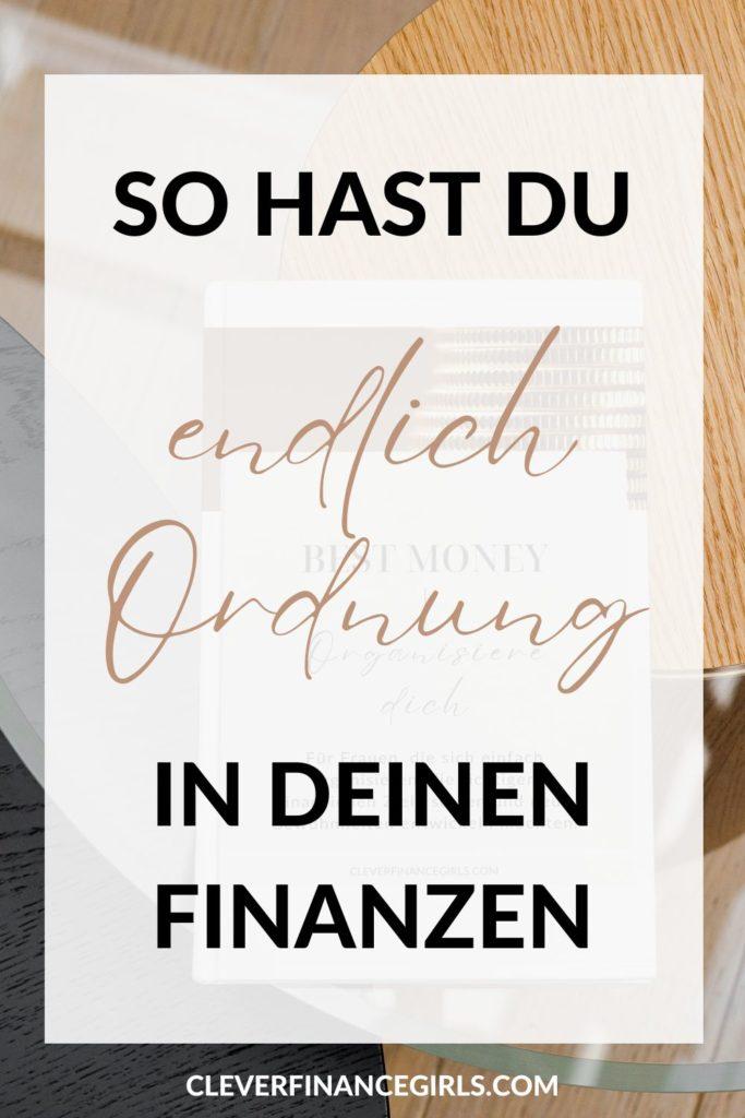 So leicht kannst du deine Finanzunterlagen sortieren