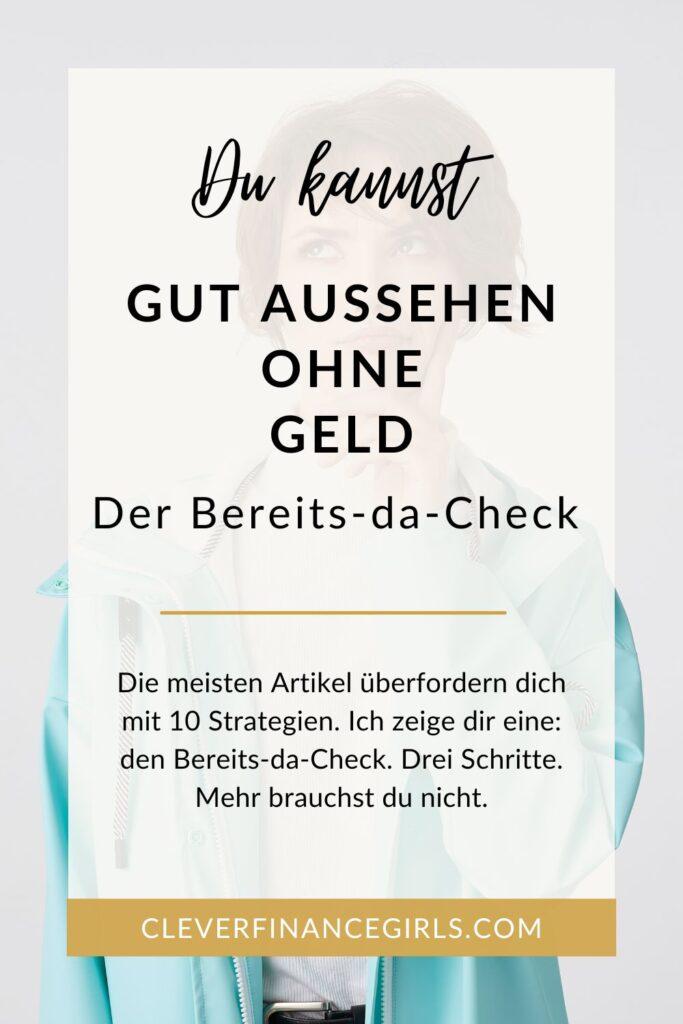 Gut aussehen ohne Geld – 3 Schritte, keine Ausreden