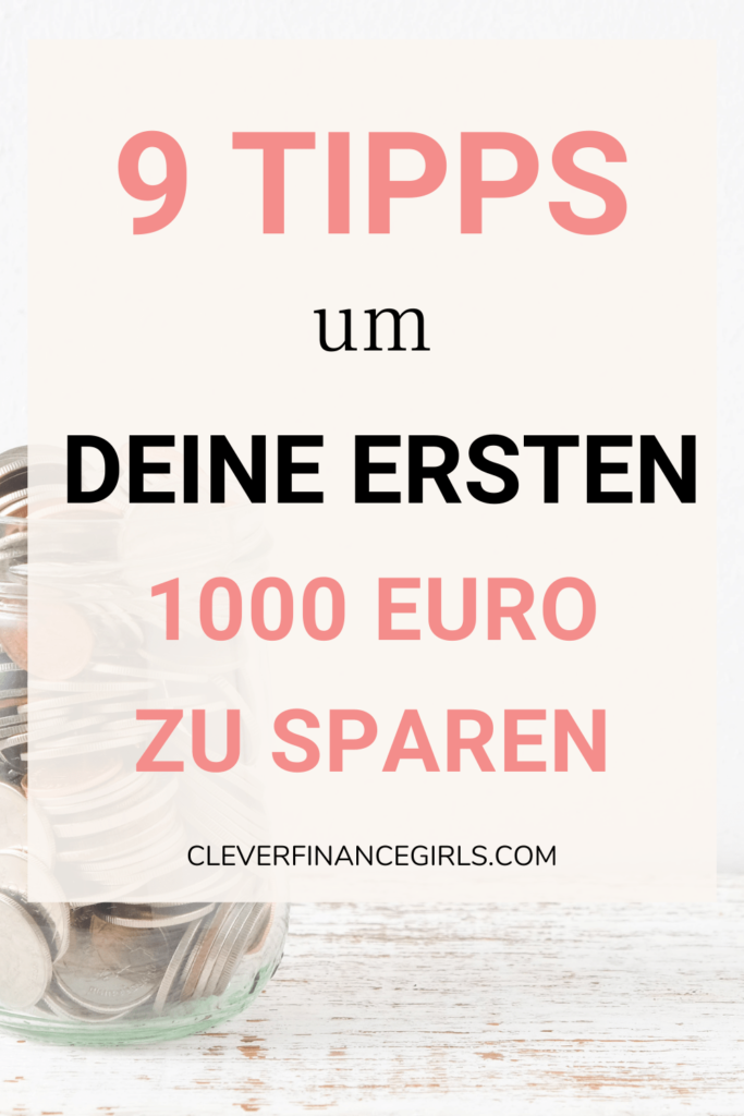 1000 Euro sparen mit diesen 9 Tipps