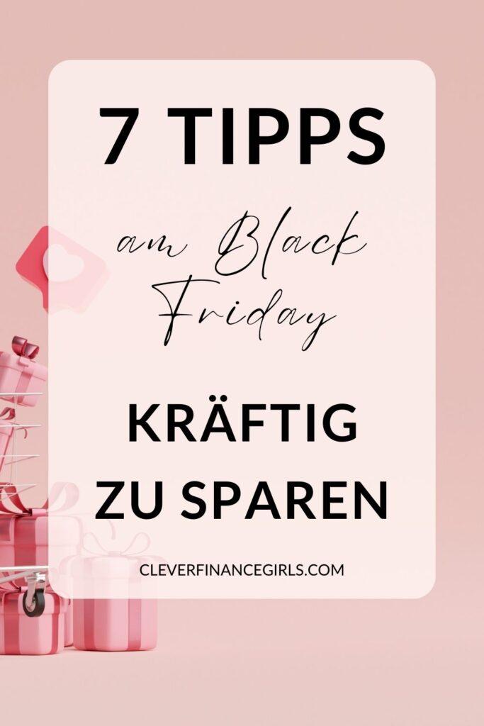 7 Tipps, zu Black Friday Geld zu sparen