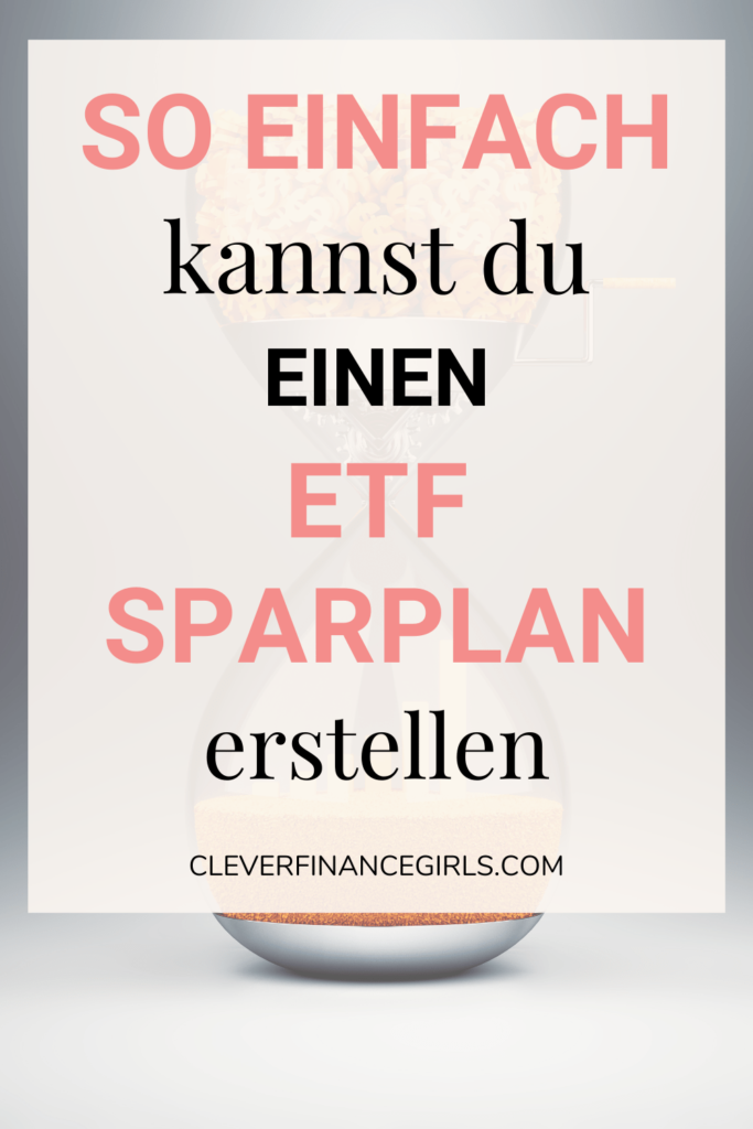 ETF Sparplan anlegen als Anfängerin