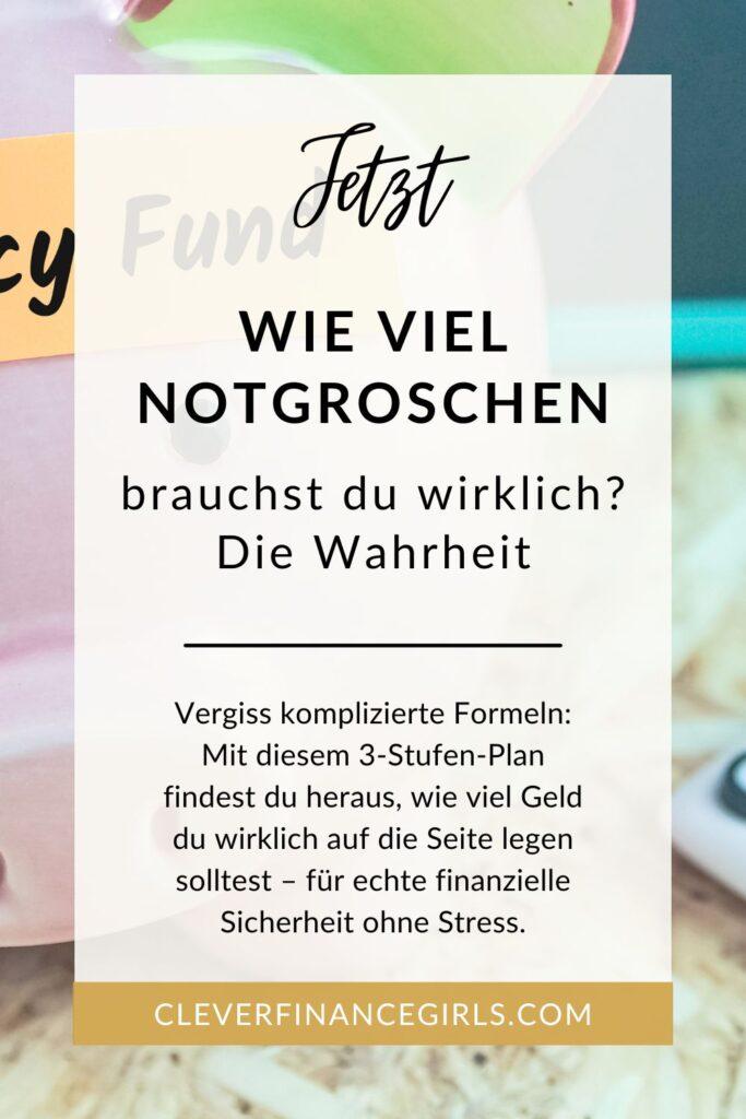 Wie viel Notgroschen brauchst du wirklich? Die Wahrheit