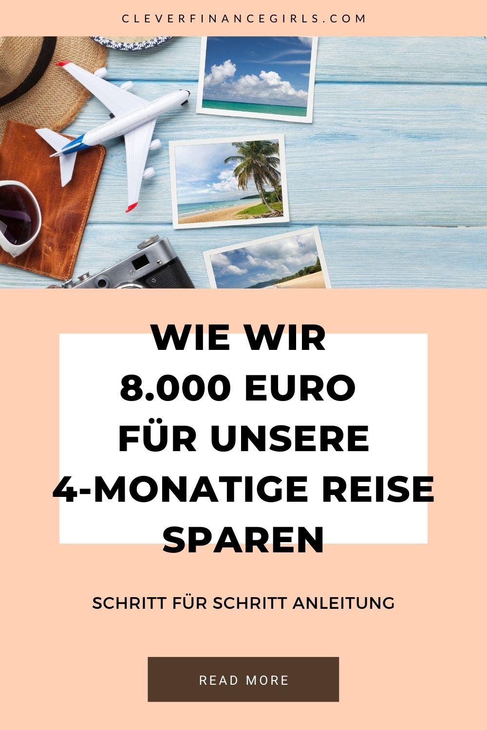 Wie wir Geld für unseren Urlaub sparen Clever Finance Girls