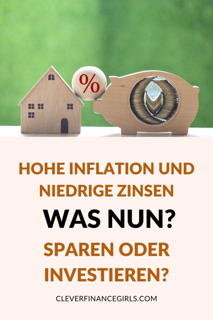 Inflation und Zinsen - Sparen oder Investieren?