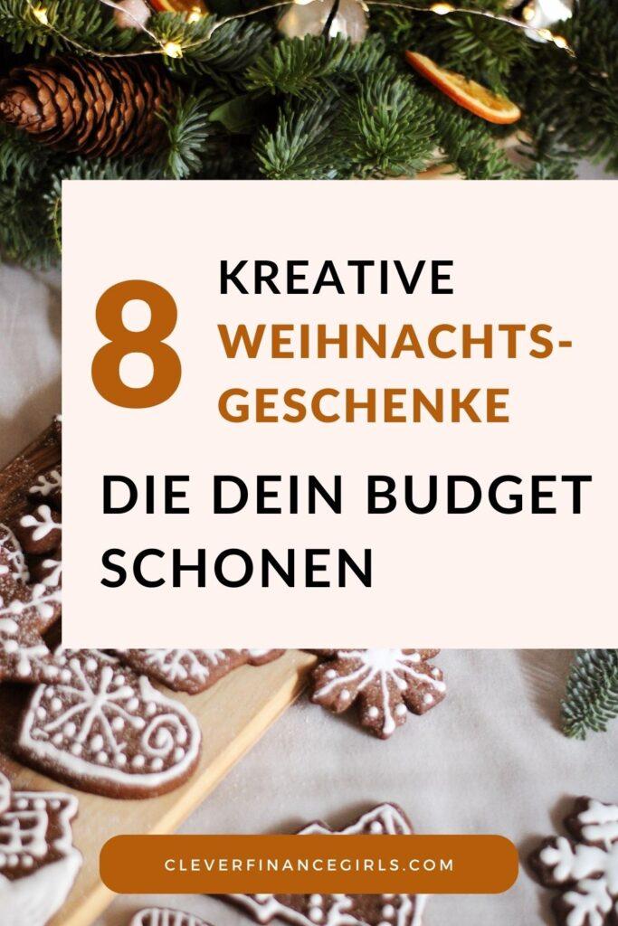 8 kreative Weihnachtsgeschenke, die dein Budget schonen