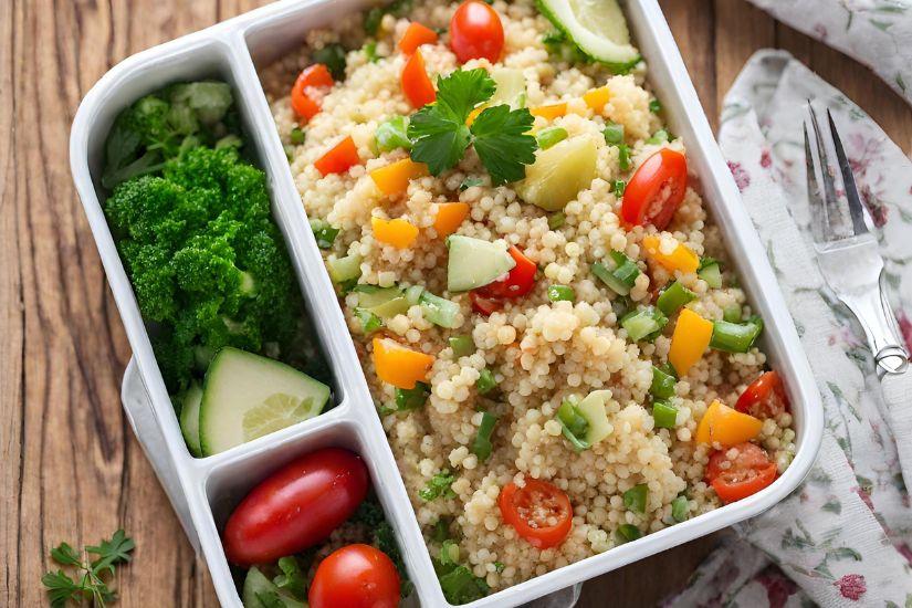 Couscous-Salat mit Gemüse